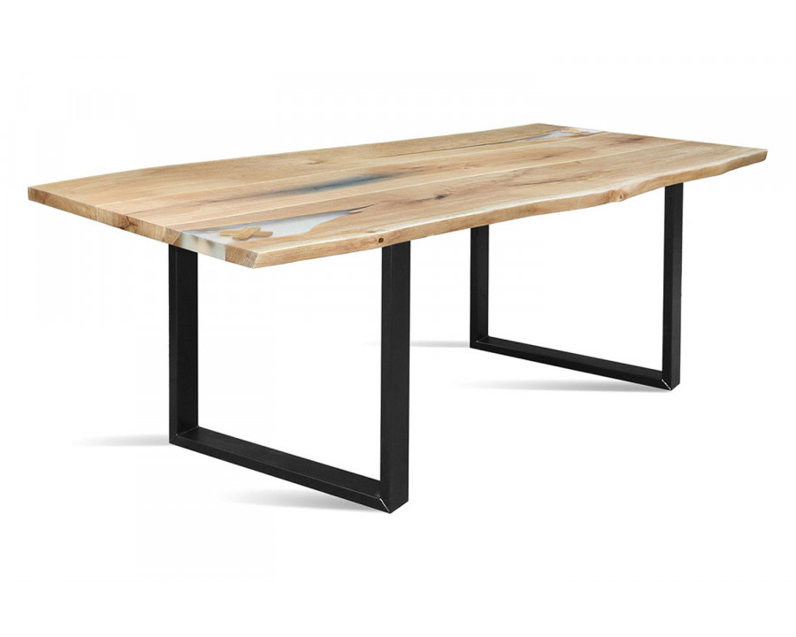 Maxima - Banur-100 Solid Dining Table in Oak Wood