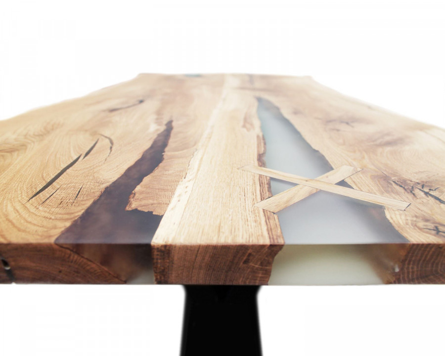 Maxima - Banur-110 Solid Dining Table in Oak Wood