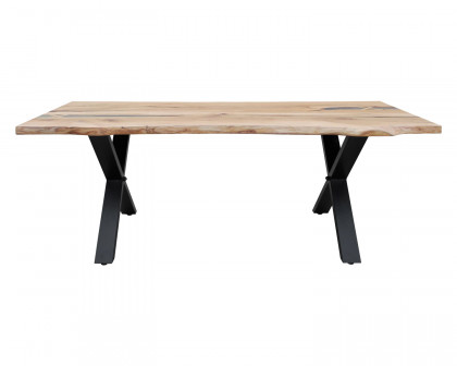 Maxima - Banur-110 Solid Dining Table in Oak Wood