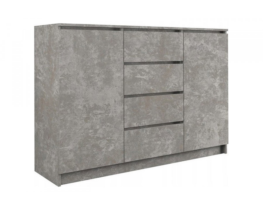 Maxima Adara 120 Sideboard - Concrete, 47"