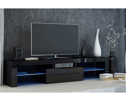 Maxima Zeva TV Stand For TV Up To 70" - Black