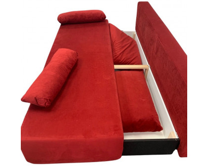 Maxima - Enjoy Sleeper Sofa in Red