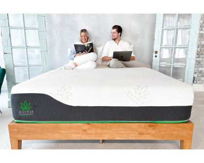 Mayner Hempapedic Mercury Hybrid Mattress 12" - Twin Size