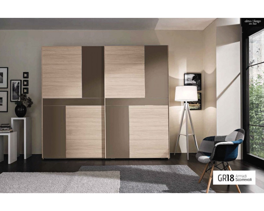 MCS - GR18 2 Doors Sliding Door Wardrobe