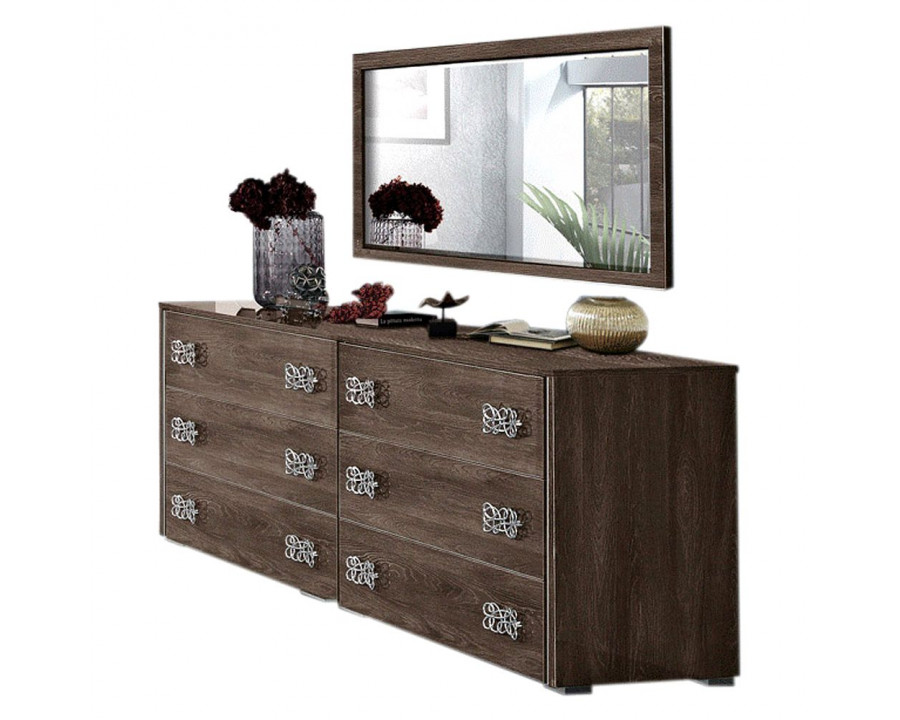 MCS - Dover Double Dresser in Brown