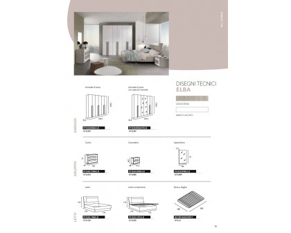 MCS - Elba Bed in Queen Size