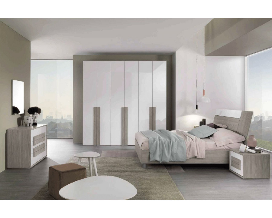 MCS - Elba 6 Wooden Doors Wardrobe