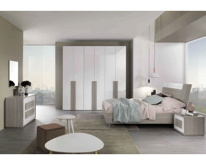 MCS - Elba 6 Wooden Doors Wardrobe