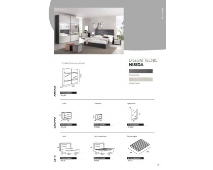 MCS - Nisida Queen Size Storage Bed