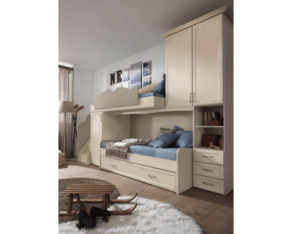 MCS - AF04 Wardrobe with elevated Bed