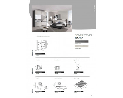 MCS - Ischia Bedroom Set