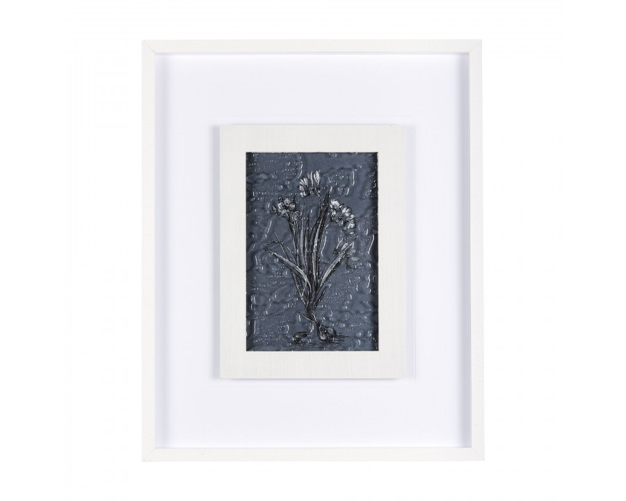 Mercana Botanical Sketches III - Blue/White, Medium