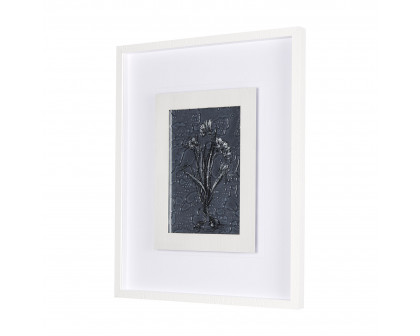 Mercana Botanical Sketches III - Blue/White, Medium