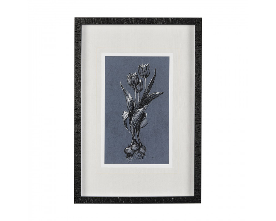 Mercana Botanical Sketches I - Blue, Small