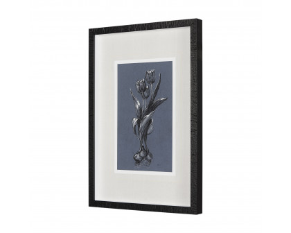 Mercana Botanical Sketches I - Blue, Small