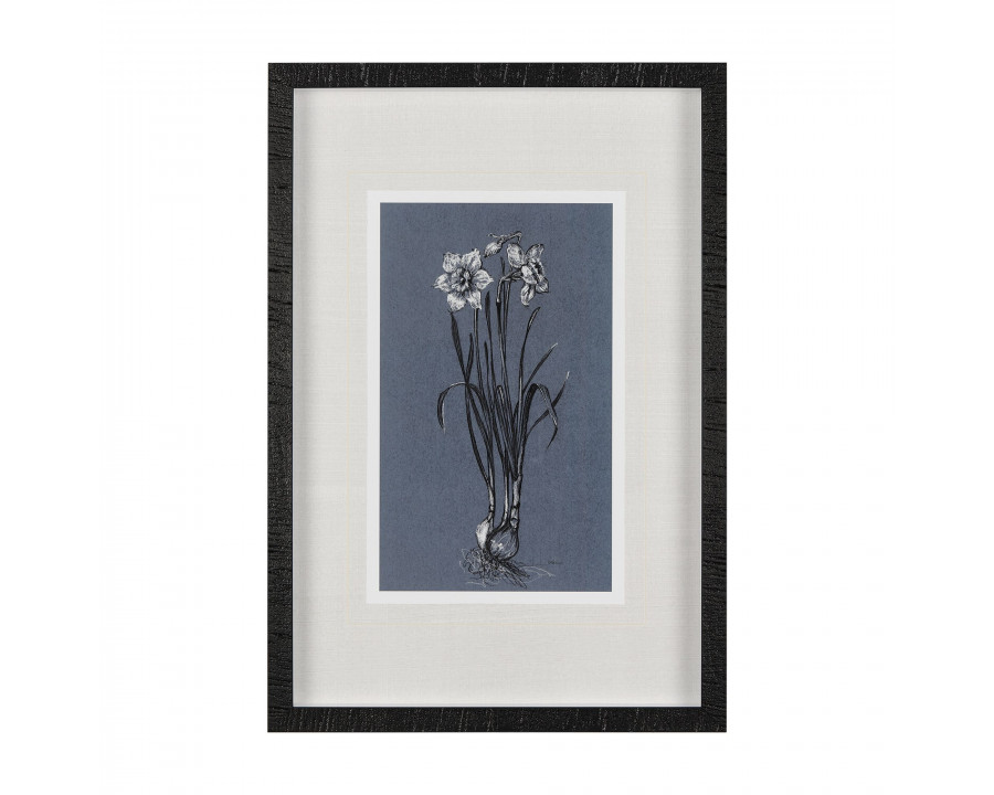 Mercana Botanical Sketches II - Blue, Small