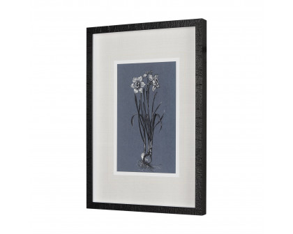 Mercana Botanical Sketches II - Blue, Small