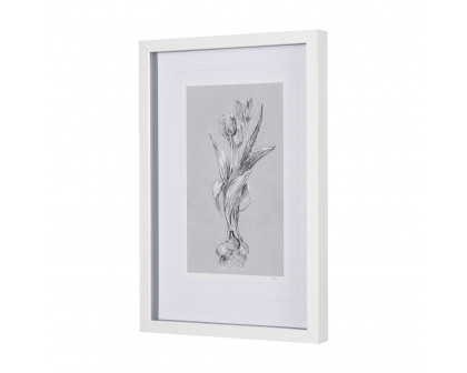 Mercana Botanical Sketches I - Gray, Small