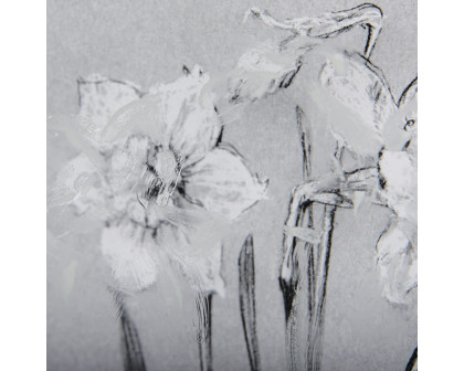 Mercana Botanical Sketches II - Gray, Small