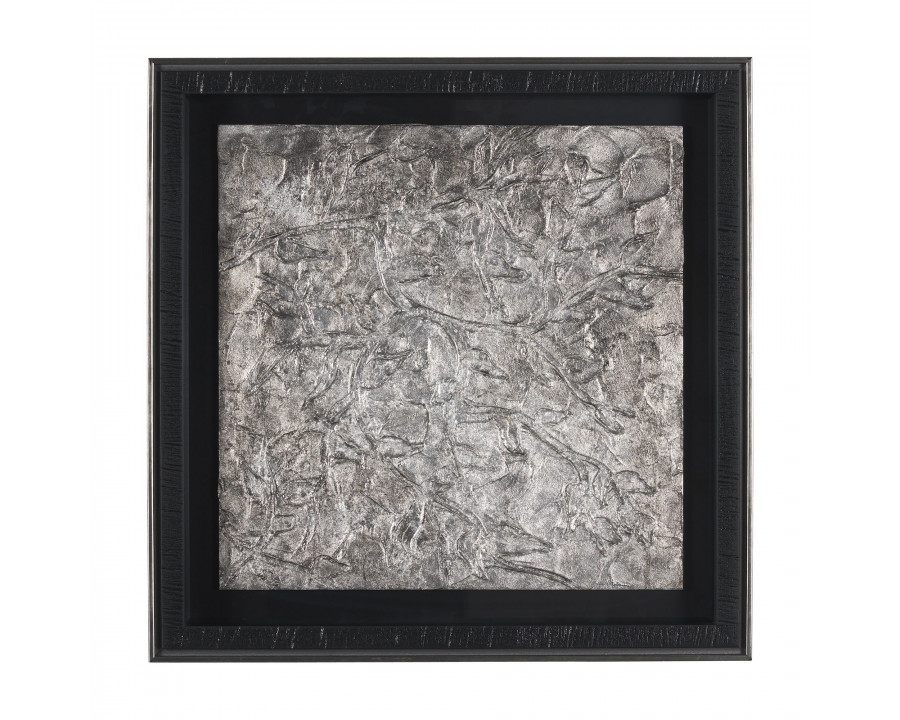 Mercana Pewter Leaves II