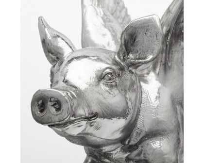 Mercana Hogbadi Flying Pigs (Set of 2) — Silver