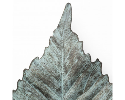 Mercana Brattea Leaf Wall Art - Small, Metal