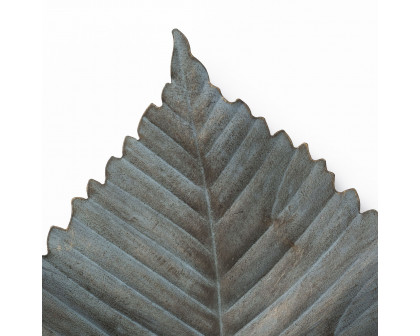 Mercana Brattea Leaf Wall Art - Large, Metal