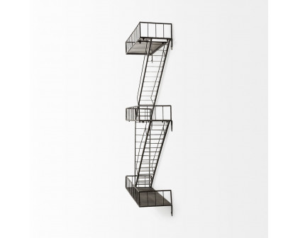 Mercana - Gastown 42H Wall Mounted Fire Escape Shelf