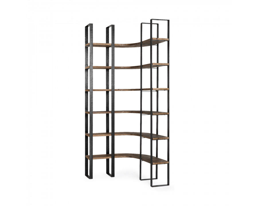 Mercana Turner II Shelving Unit - Dark Brown