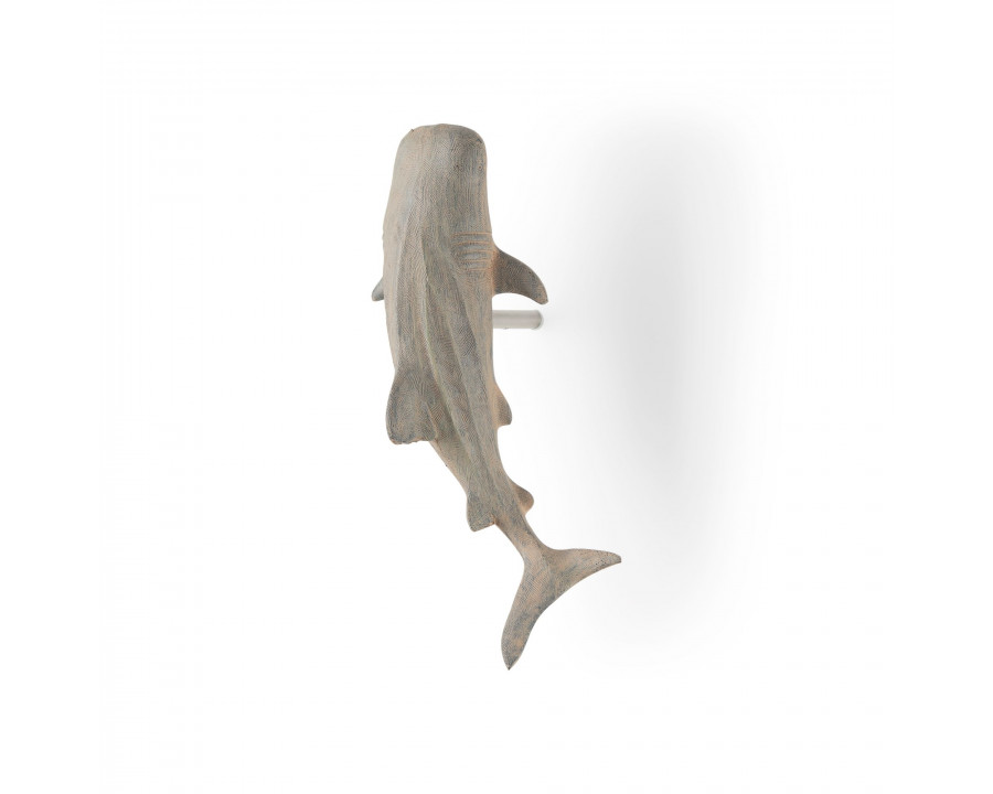 Mercana Willa Small Whale Shark sculpture - Brown