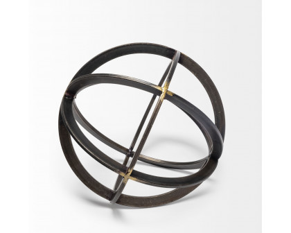 Mercana - Galenna I Metal Circular Decorative Orb