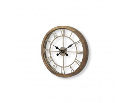 Mercana - Mething Farmhouse Wall Clock