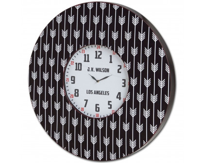 Mercana - Calabash I Oversize Contemporary Wall Clock