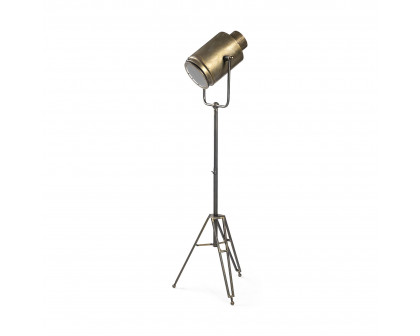 Mercana - Debdou Metal Adjustable Cinema-Style Floor Lamp