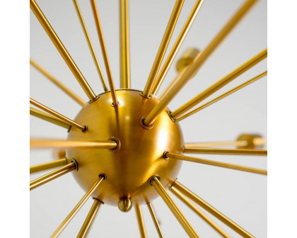 Mercana - Edisonna II Gold Sputnik Twenty Bulb Chandelier