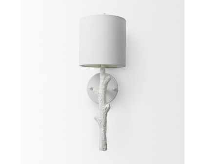 Mercana Sabinal II 7.5x18 Tree Branch Wall Sconce - White