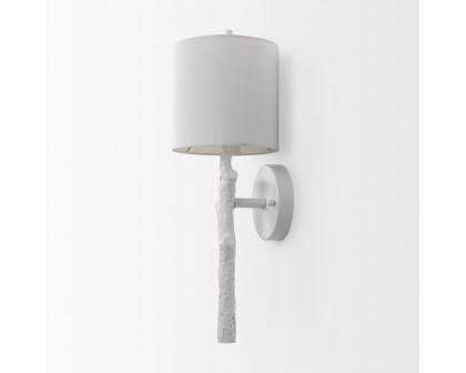 Mercana Sabinal II 7.5x18 Tree Branch Wall Sconce - White