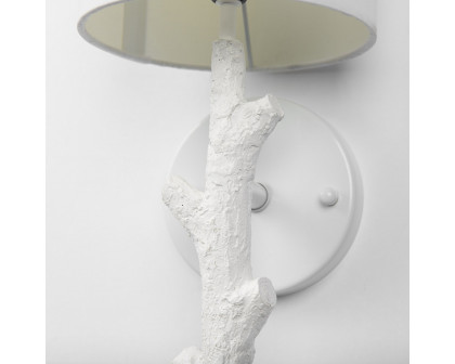 Mercana Sabinal II 7.5x18 Tree Branch Wall Sconce - White