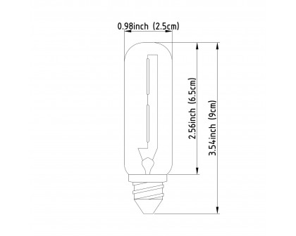 Mercana Filament E12 25W 3.5H Bulb