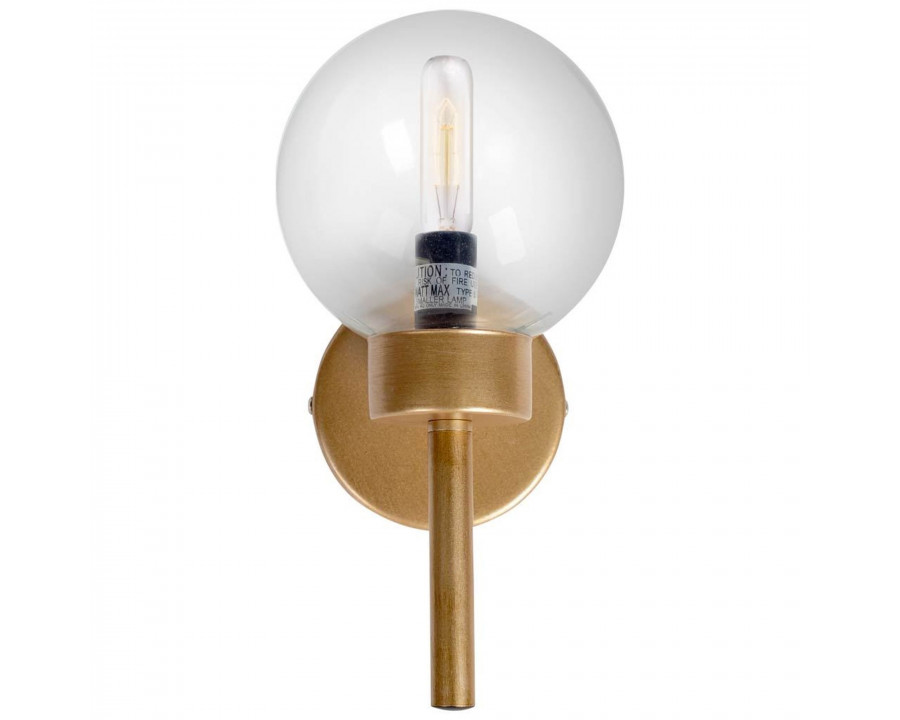 Mercana - Boltern I 6x12 Glass Globe Wall Sconce