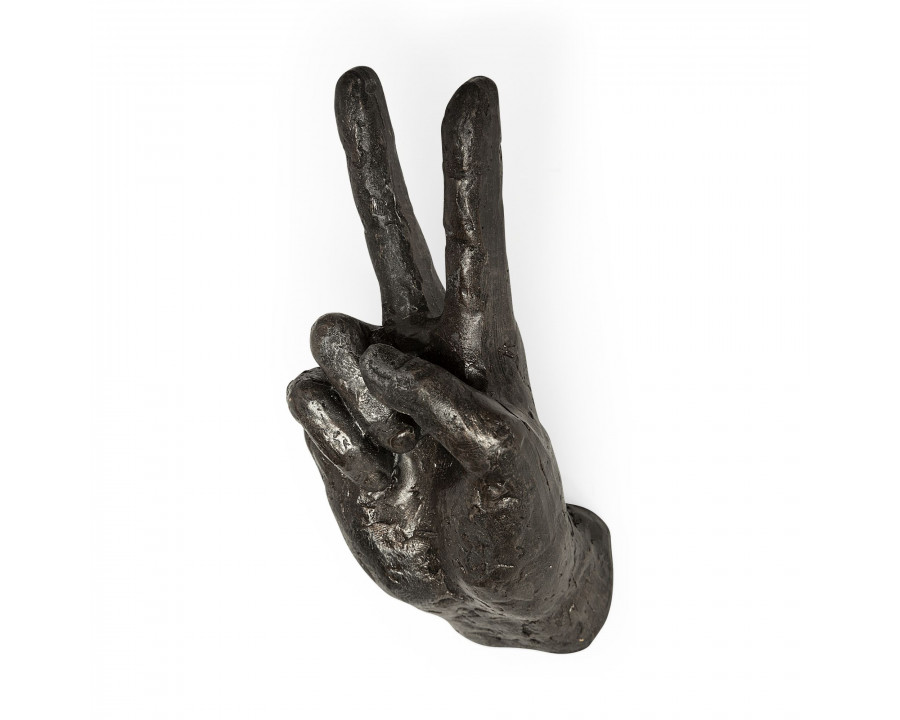 Mercana - Handspeak V Peace Hand Wall Decor