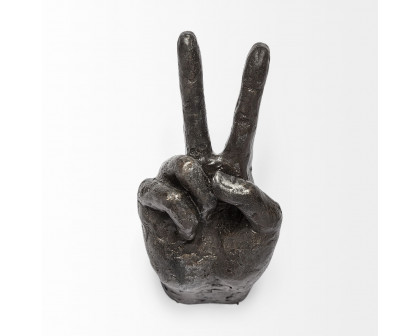 Mercana - Handspeak V Peace Hand Wall Decor