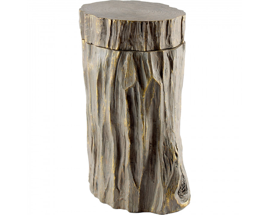 Mercana Willow II Large 7L x 5W Stump Storage Box - Brown