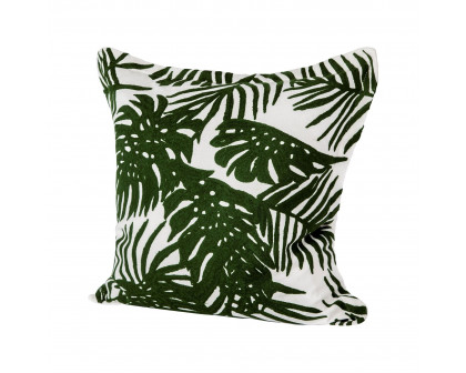 Mercana - Boyle I Tropical Palm Leaf Decorative Pillow Cover