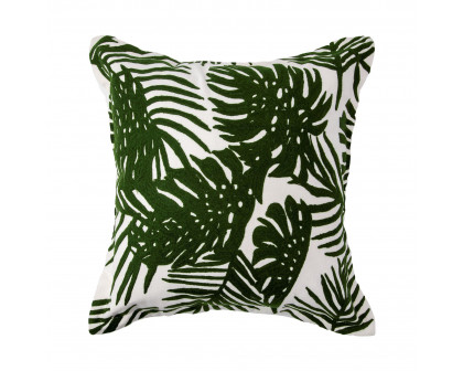 Mercana - Boyle I Tropical Palm Leaf Decorative Pillow Cover