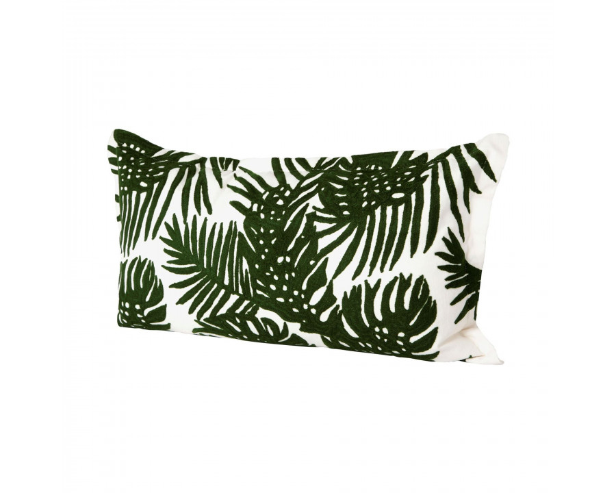 Mercana - Boyle I Tropical Palm Leaf Decorative Pillow Cover