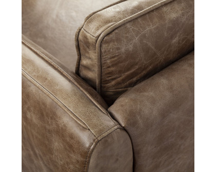 Mercana - Cobain 2 Seater Sofa in Brown, Leather