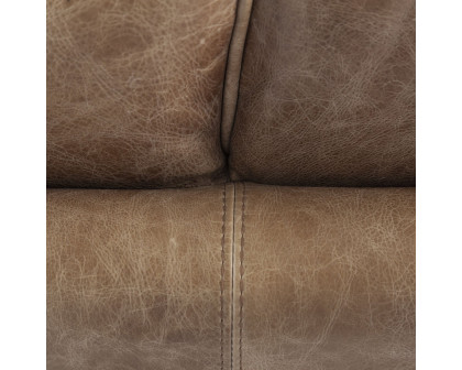 Mercana - Cobain 2 Seater Sofa in Brown, Leather