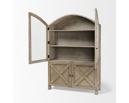 Mercana Barrett Cabinet - Brown