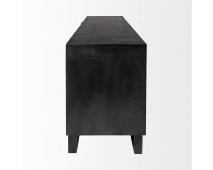 Mercana Alvin Sideboard - Brown, Wood/Metal